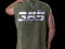 Dedicated 365 Sleeveless Tee- KHAKI