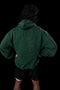 Embossed Athl Club Essential Hoodie - FOREST GREEN