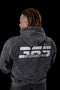 Acid Wash Dedicated 365 Hoodie - JET BLACK