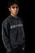 Acid Wash Dedicated 365 Sweater - JET BLACK