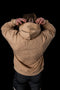 Embossed Athl Club Essential Hoodie - BEIGE