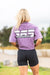 Dedicated 365 Crop Tee- STONE WASH PURPLE