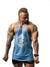 BF Lifting Club stringer vest - BABY BLUE