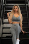 Ribbed Leggings V2 - Light Grey