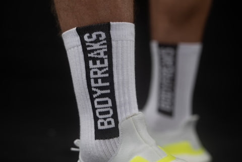 BF Essential Socks V2 (Single Pair) - WHITE