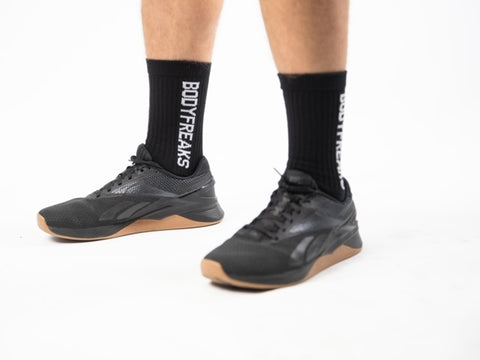 Bf Essential Socks V1 (Double Pair) - BLACK