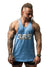 Dedicated 365 stringer vest - BABY BLUE