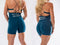 Icon Seamless Scrunch Shorts V2 - AEGEAN BLUE