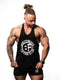 BF Lifting Club stringer vest - JET BLACK