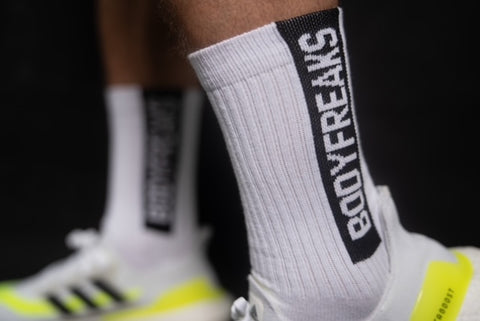 BF Essential Socks V2 (Single Pair) - WHITE