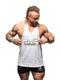 Dedicated 365 stringer vest - BRILLIANT WHITE