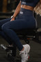 Ribbed Leggings V2 - Navy Blue